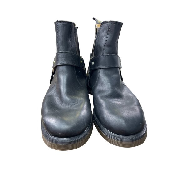 Dr. Martens womans black Leather chelsea ankle boots size 5 SKU 8796 - Picture 7 of 16